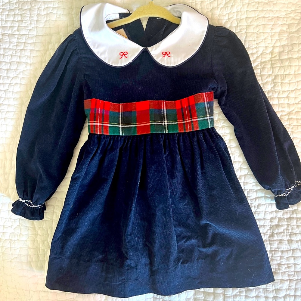 The Beaufort Bonnet size 2T dress- precious for Christmas!